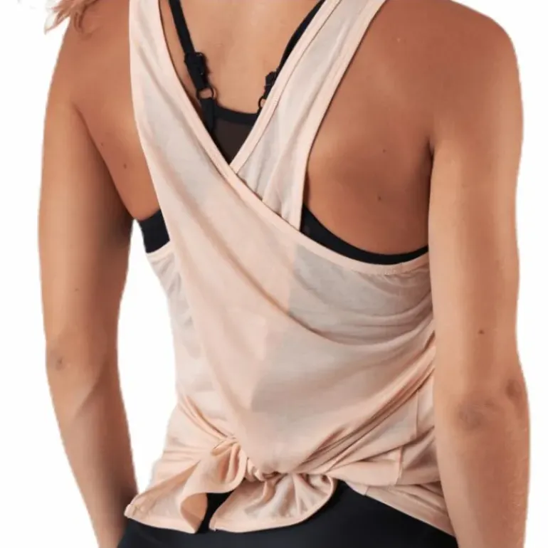 Ease Crossback Tank Beige