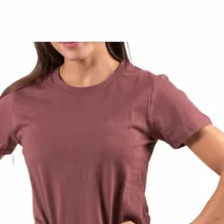 Ebba T-shirt Purple/Brown