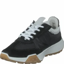 Ecco Retro Sneaker W Black/black/black/white