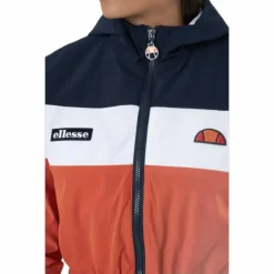 El Sambry Crop Track Top Orange