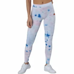 El Solos 2 Tie Dye Legging White