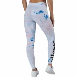 El Solos 2 Tie Dye Legging White