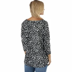 Elcos 4/5 Aop Top Jrs Black