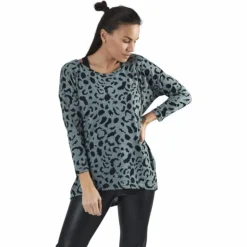 Elcos 4/5 Aop Top Jrs Green