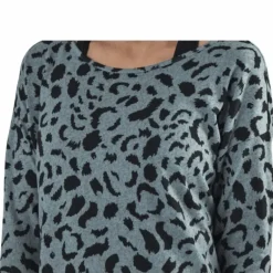 Elcos 4/5 Aop Top Jrs Green