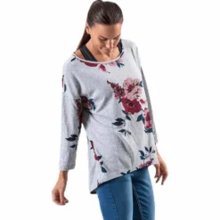 Elcos 4/5 Aop Top Jrs Grey