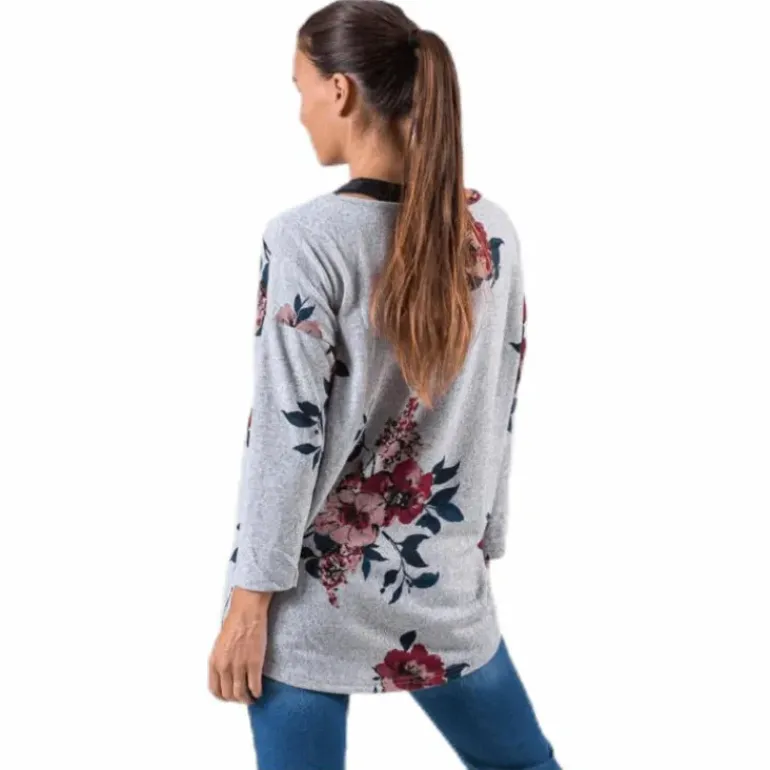Elcos 4/5 Aop Top Jrs Grey