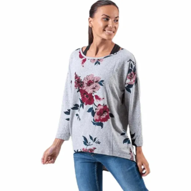 Elcos 4/5 Aop Top Jrs Grey