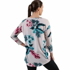 Elcos 4/5 Aop Top Jrs Pink