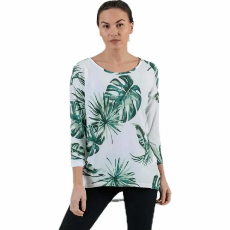 Elcos 4/5 Aop Top Jrs White