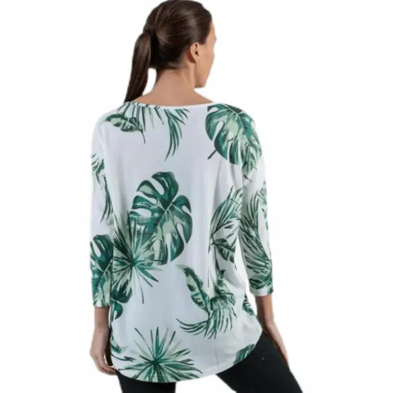 Elcos 4/5 Aop Top Jrs White