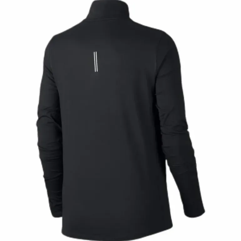 Element Women's 1/2-Zip Running Top BLACK/REFLECTIVE SILV