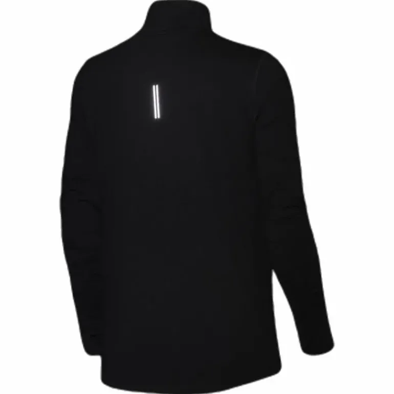 Element Women's 1/2-Zip Running Top BLACK/REFLECTIVE SILV