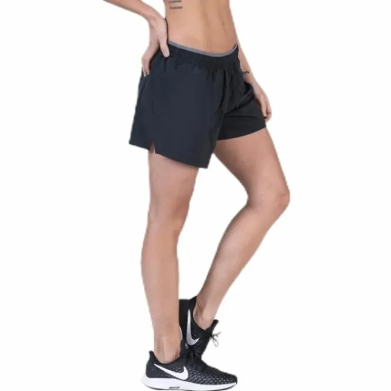 Elevate Track Shorts 5" Black