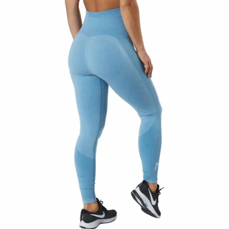 Elevate Wave Leggings 2 Melange Blue