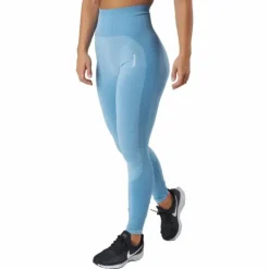 Elevate Wave Leggings 2 Melange Blue