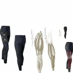 Elite MCS Compression Tights Black/Gold