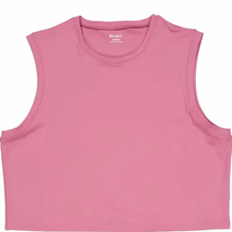 Ella Overlap Crop Top Mellow Mauve