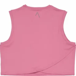 Ella Overlap Crop Top Mellow Mauve