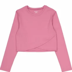 Ella Overlap Long Sleeve Top Mellow Mauve