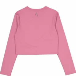Ella Overlap Long Sleeve Top Mellow Mauve