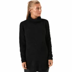Ellen Ls Long Knit Black