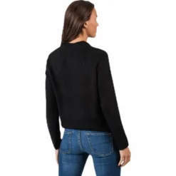Ellen Ls O-Neck Knit Black