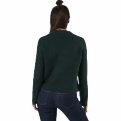 Ellen Ls O-Neck Knit Green