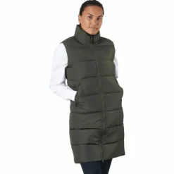 Elmira Reco Waistcoat Dark Olive