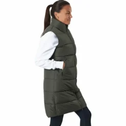 Elmira Reco Waistcoat Dark Olive