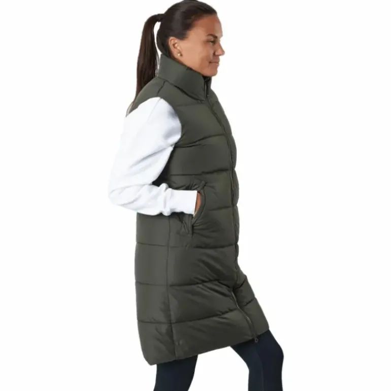 Elmira Reco Waistcoat Dark Olive