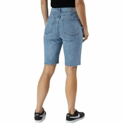 Emily Hw Long Shorts Raw Bb Mas0051 Blue