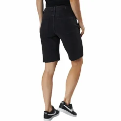 Emily Hw Long Shorts Raw Bb Mas0033 Black