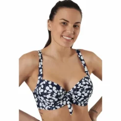 English Garden Unique Wire Bra Blue/White