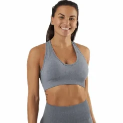 Erica Seamless Sports Bra Grey