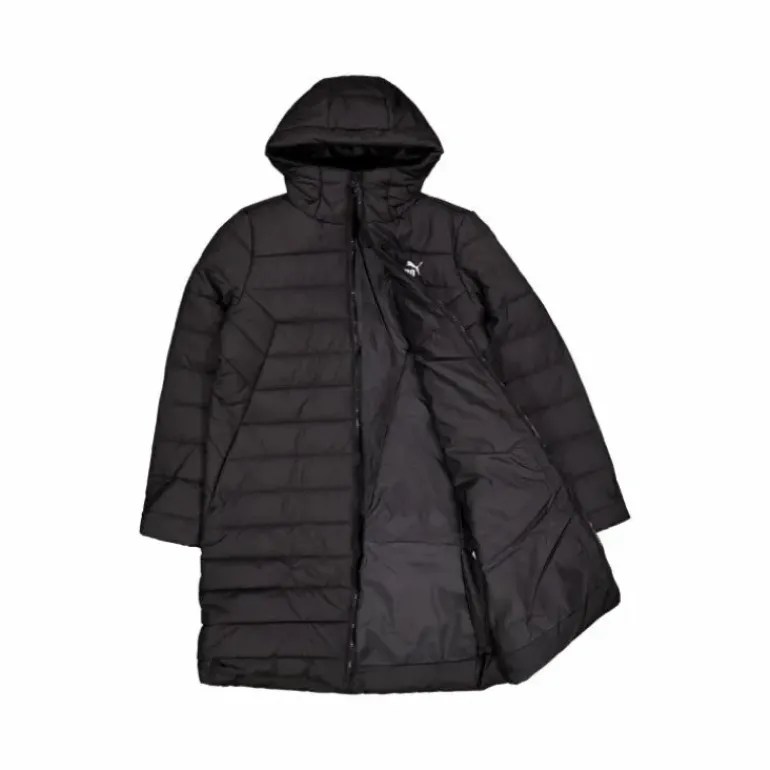 Ess Hooded Padded Coat Puma Black