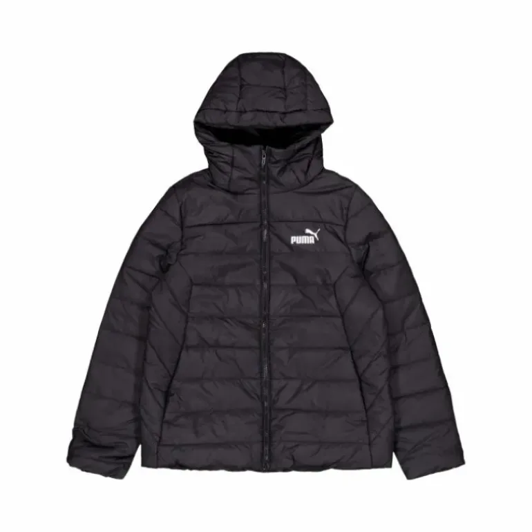 Ess Hooded Padded Jacket Puma Black
