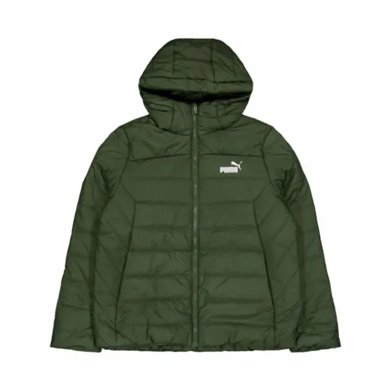Ess Hooded Padded Jacket Myrtle