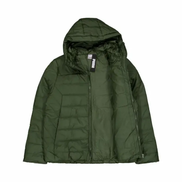Ess Hooded Padded Jacket Myrtle