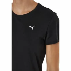 Ess Small Logo Tee Puma Black-cat