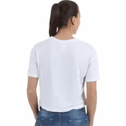 Essential Crop Top White