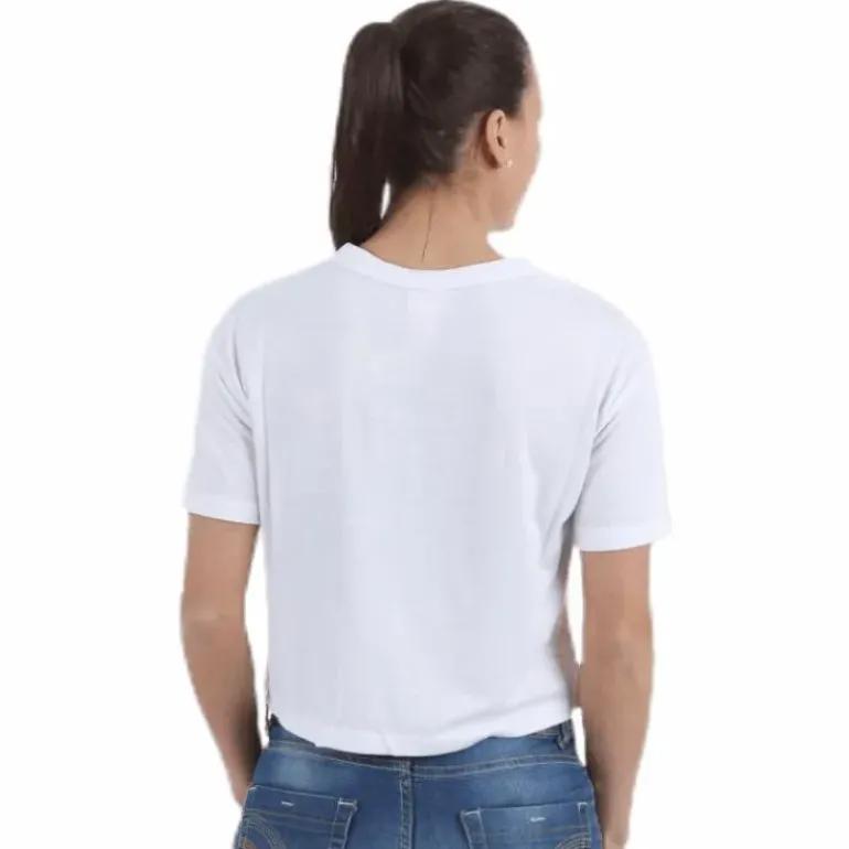 Essential Crop Top White