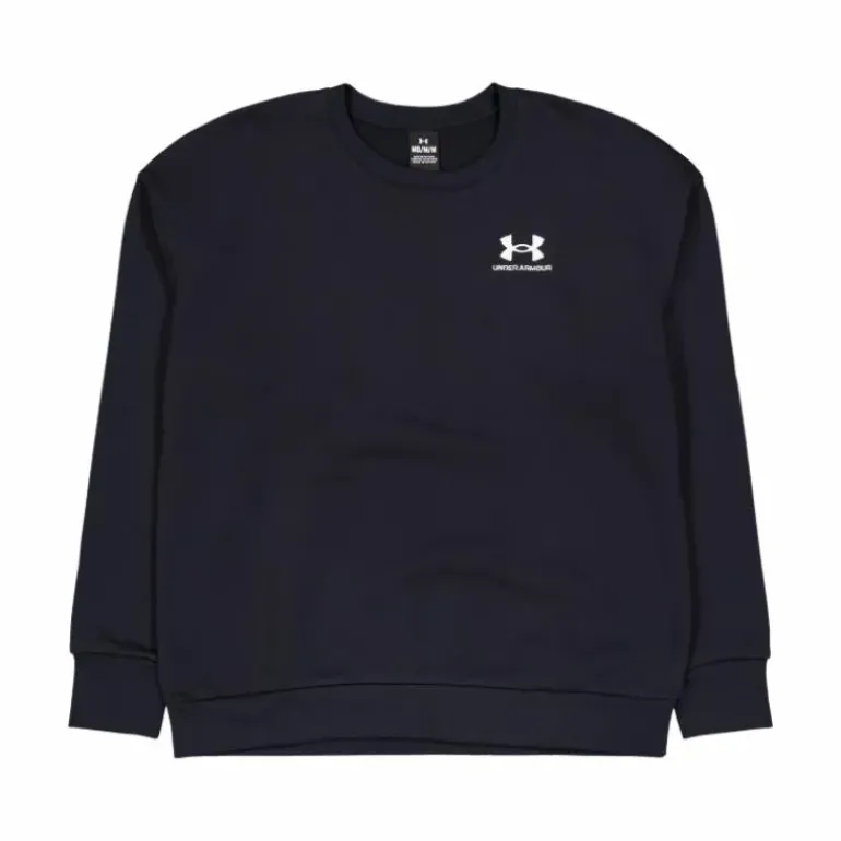Essential Fleece Crew Black