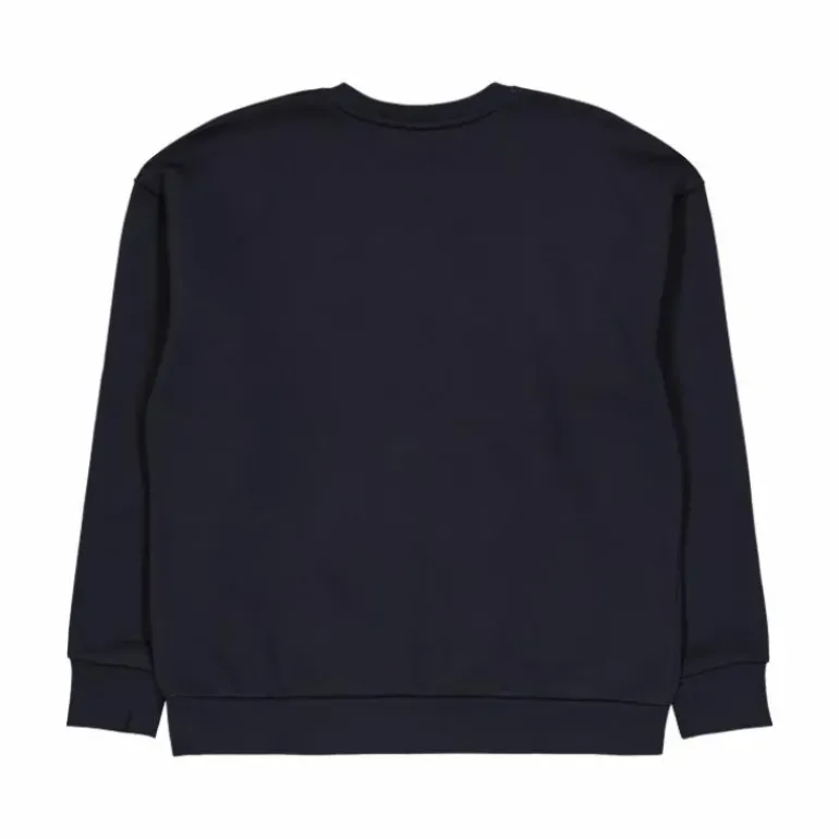 Essential Fleece Crew Black