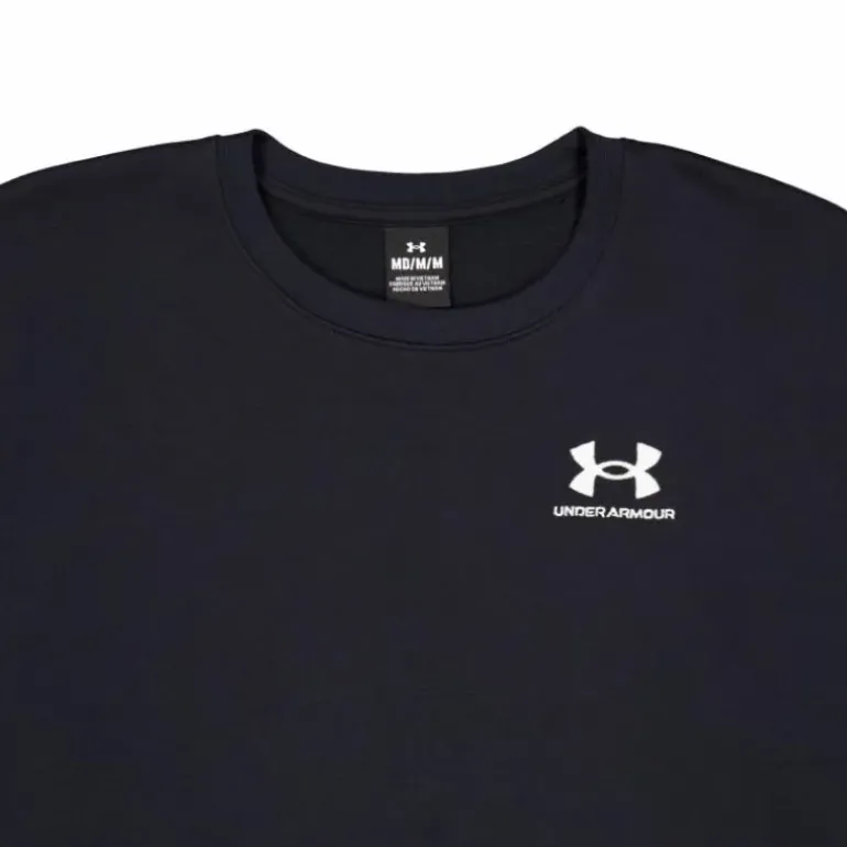 Essential Fleece Crew Black
