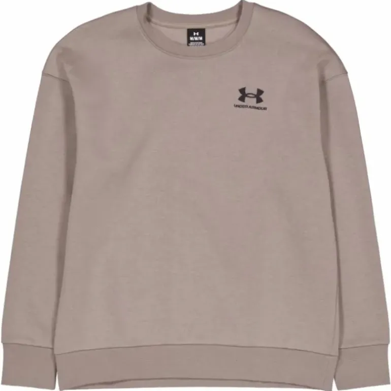 Essential Fleece Crew Brown