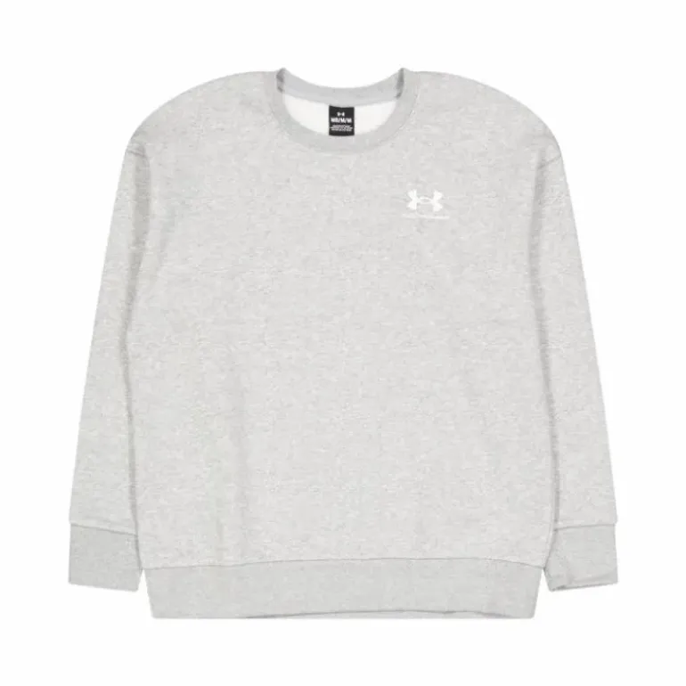 Essential Fleece Crew Mod Gray Light Heather