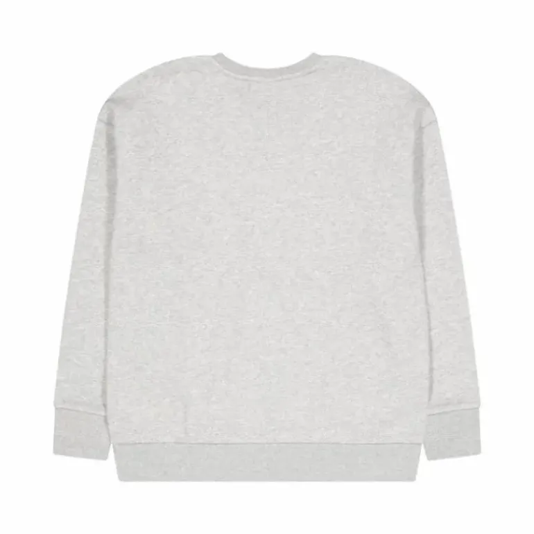 Essential Fleece Crew Mod Gray Light Heather