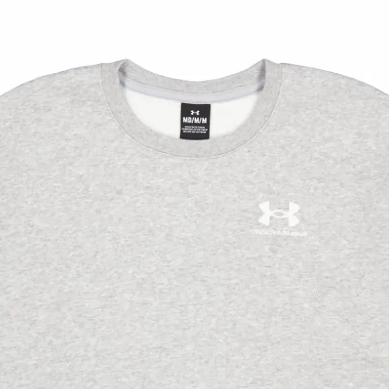 Essential Fleece Crew Mod Gray Light Heather