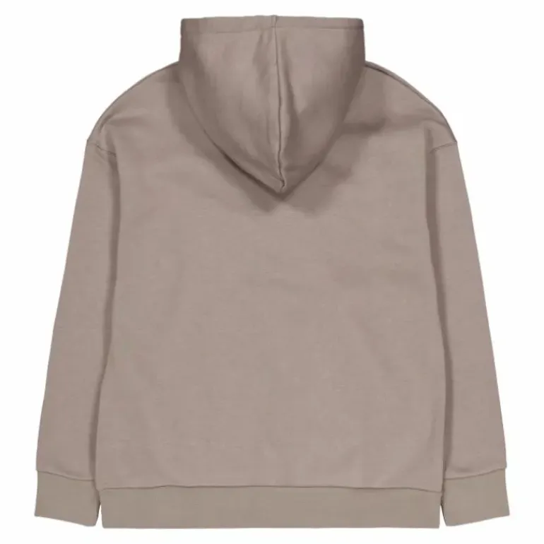 Essential Fleece Hoodie Brown
